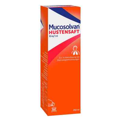 Mucosolvan Saft 30 mg/5 ml 250 ml od Sanofi-Aventis Deutschland GmbH  PZN 00743445