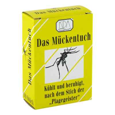 Mueckentuch nach dem Stich Kda 10 szt. od KDA Pharmavertrieb Arndt GmbH PZN 01797408
