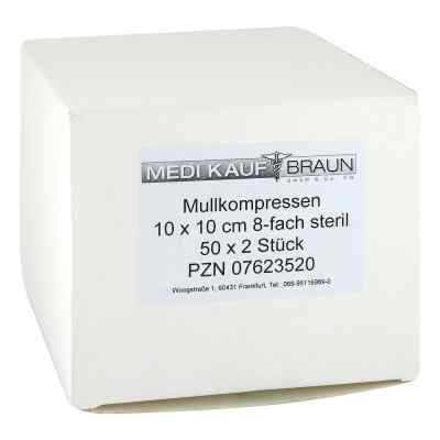 Mullkompressen 10x10cm steril