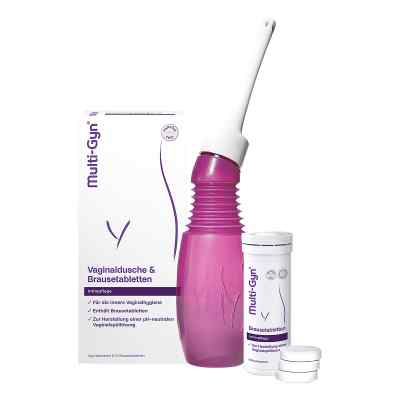 Multi-gyn Vaginaldusche Kombipack Brausetabletten 1 op. od Karo Healthcare GmbH PZN 14060721