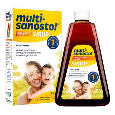 Multi Sanostol syrop bez dodatku cukru 260 g od DR. KADE Pharmazeutische Fabrik  PZN 02583690