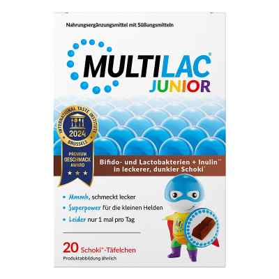 Multilac Darmsynbiotikum czekoladki 20 szt. od Unilab GmbH PZN 18773441