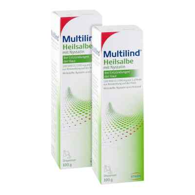 Multilind Heilsalbe Paket 2x100 g od STADA Consumer Health Deutschlan PZN 08100736