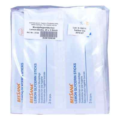 Mundpflegestaebchen Lemon Sticks 25X3 szt. od Careliv Produkte OHG PZN 02819939