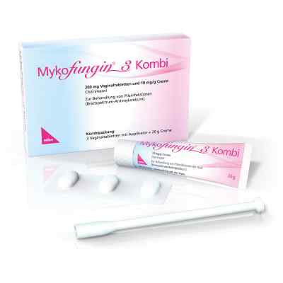 Mykofungin 3 200 mg +10 mg/g zestaw 1 op. od MIBE GmbH Arzneimittel PZN 13832268