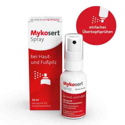 Mykosert bei Haut- und Fusspilz spray 30 ml od Dr. Pfleger Arzneimittel GmbH PZN 15579715