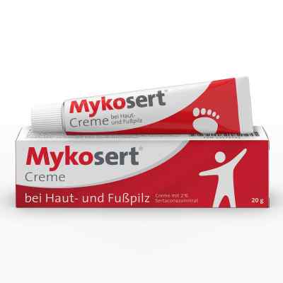 Mykosert Creme bei Haut- und Fusspilz 20 g od Dr. Pfleger Arzneimittel GmbH PZN 15579721