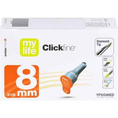 Mylife Clickfine Diamond Tip kaniule 8 mm