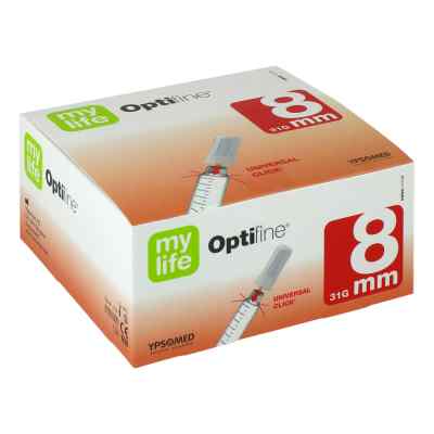 Mylife Optifine Kanuelen 8 mm 100 szt. od  PZN 05524191
