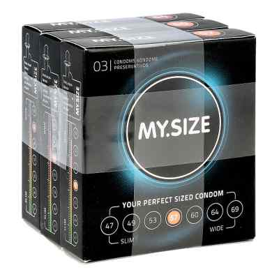 Mysize Testpack 57 60 64 Kondome 3X3 szt. od IMP GmbH International Medical P PZN 10117335