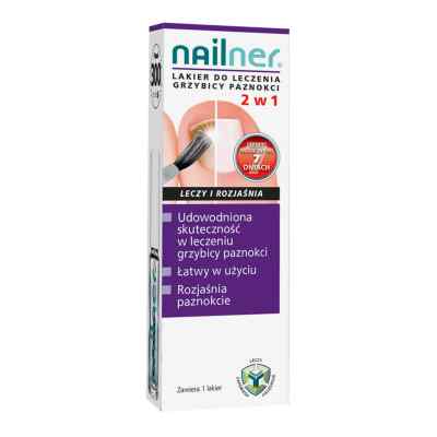 Nailner Lakier 2w1 5 ml od TRIMB HEALTHCARE PZN 08300603