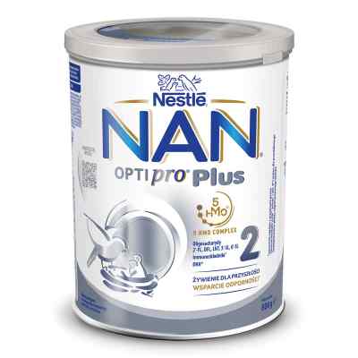 NAN Optipro Plus 2 Mleko powyżej 6 miesięcy 800 g od NESTLE PZN 08305940