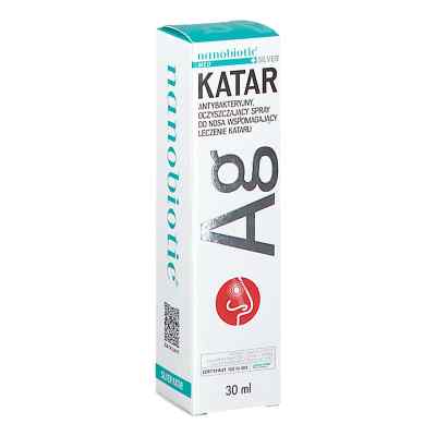 Nanobiotic Med+ Silver Katar spray 30 ml od NANO-TECH POLSKA SP ZOO SPÓŁKA KOMAN. PZN 08305063