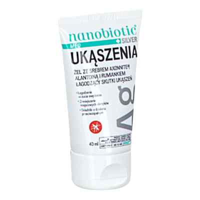 Nanobiotic Med+ Silver Ukąszenia żel 40 g od  PZN 08305065