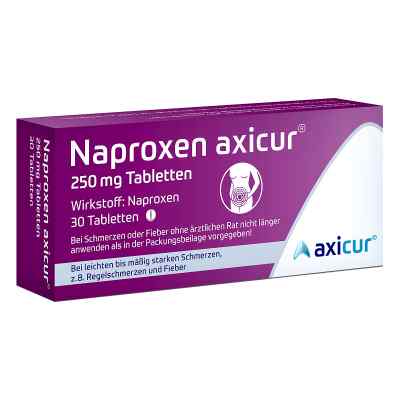 Naproxen axicur 250 mg tabletki 30 szt. od axicorp Pharma GmbH PZN 14412137