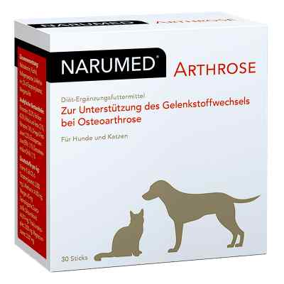 Narumed Arthrose Pulver-sticks für Hunde /Katzen 30X1.5 g od Narumed GmbH PZN 15619159