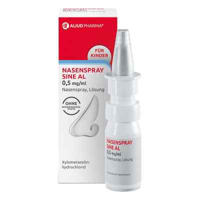 Nasenspray sine Al 0,5 mg/ml spray do nosa 10 ml od ALIUD Pharma GmbH PZN 12464118