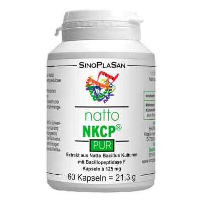 Natto Nkcp Pur 125 mg Kapseln 60 szt. od SinoPlaSan GmbH PZN 14210184