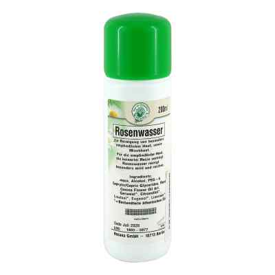 Naturkosmetik f.empf.Haut Rosenwasser 200 ml od Resana GmbH PZN 02419967