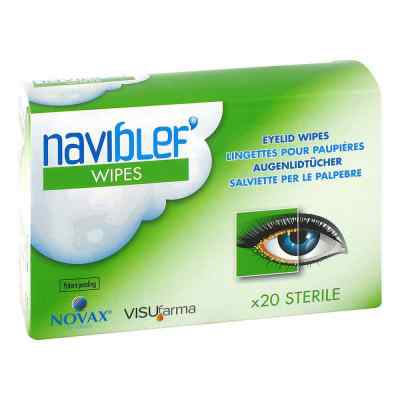 Naviblef wipes Augenlidtücher 20 szt. od VISUfarma B.V. PZN 14236982