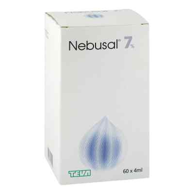 Nebusa Roztwór do inhalacji 7% 60X4 ml od Teva GmbH PZN 09332413