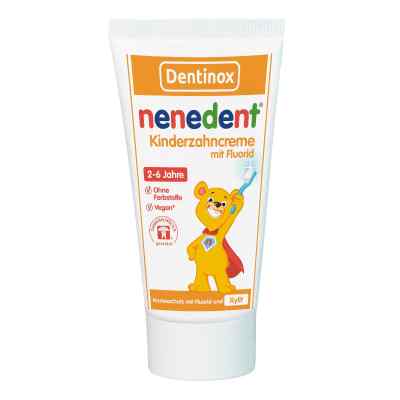 Nenedent pasta do zebów dla dzieci z fluorkiem tubka stojąca 50 ml od Dentinox Lenk & Schuppan KG PZN 08771783