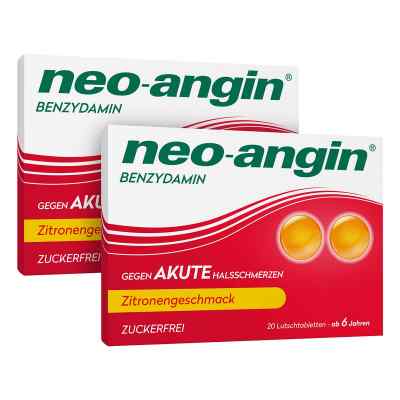 Neo Angin Benzydamin akute Halsschmerzen Zitrone