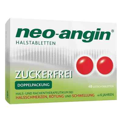 Neo Angin Halstabletten zuckerfrei 48 szt. od MCM KLOSTERFRAU Vertr. GmbH PZN 00826622