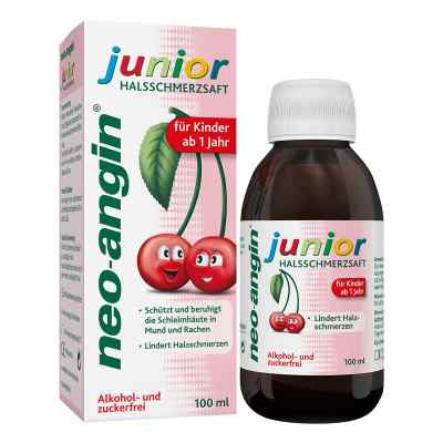 Neo Angin junior Syrop na ból gardła
