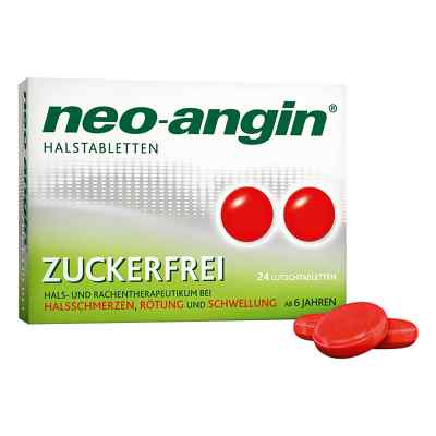 Neo Angin pastylki bez cukru 24 szt. od MCM KLOSTERFRAU Vertr. GmbH PZN 00826616