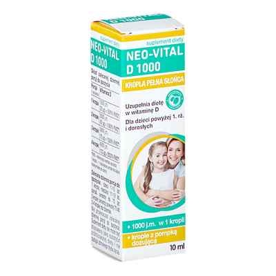 Neo-Vital D 1000 krople 10 ml od CURTIS HEALTH CAPS S.A. PZN 08303398