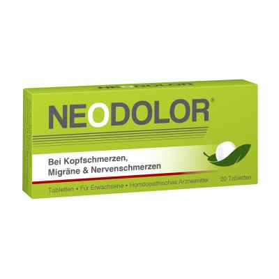 Neodolor tabletki 20 szt. od PharmaSGP GmbH PZN 12350515