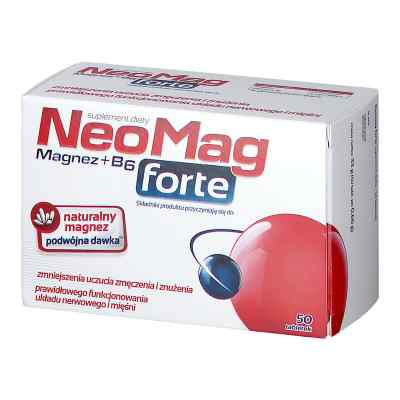 NeoMag Forte tabletki 50  od AFLOFARM FARMACJA POLSKA SP. Z O PZN 08300418