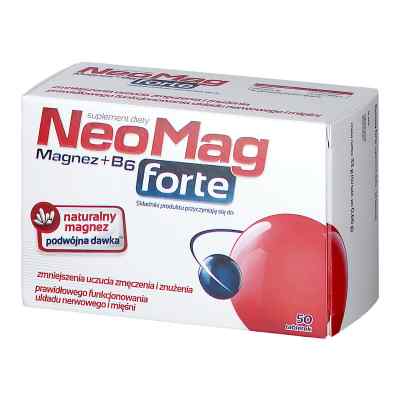NeoMag Forte tabletki 50  od AFLOFARM FARMACJA POLSKA SP. Z O.O. PZN 08300418