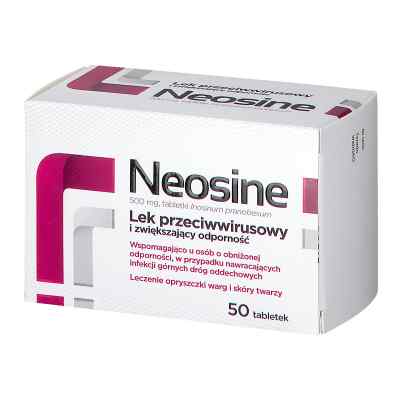 Neosine 500 mg tabletki 50  od AFLOFARM FARMACJA POLSKA SP. Z O PZN 08300436