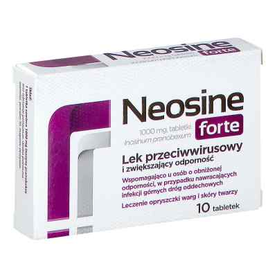 Neosine Forte 10  od AFLOFARM FARMACJA POLSKA SP. Z O.O. PZN 08301500