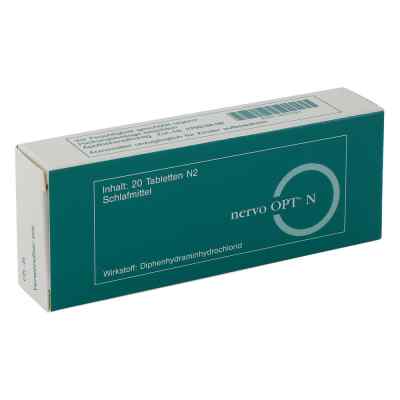 Nervo Opt N Tabl. 20 szt. od OPTIMED Pharma GmbH PZN 03417551