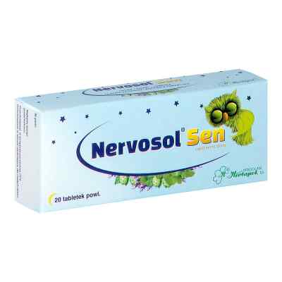 Nervosol ® Sen tabletki 20  od WROCŁAWSKIE ZAKŁADY ZIELARSKIE 