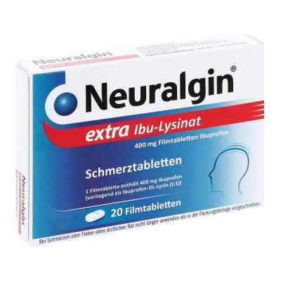 Neuralgin extra Ibu Lysinat tabletki powlekane 20 szt. od Dr. Pfleger Arzneimittel GmbH PZN 09042974