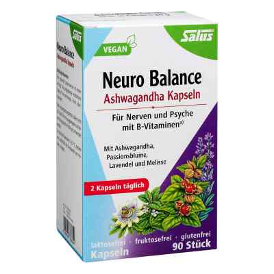 Neuro Balance Ashwagandha Kapseln Salus 90 szt. od SALUS Pharma GmbH PZN 14188533