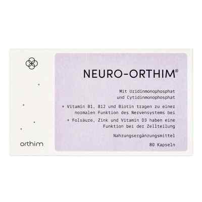 Neuro-orthim Kapseln 80 szt. od Orthim GmbH & Co. KG PZN 15383283
