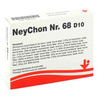 Neychon Nr.68 D 10 ampułki 5X2 ml od vitOrgan Arzneimittel GmbH PZN 06487279