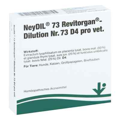 Neydil Nr.73 Revitorgan Dil.d 4 pro vet. 5X2 ml od vitOrgan Arzneimittel GmbH PZN 06488037