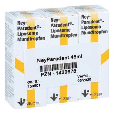 Neyparadent Liposome Mundtropfen 45 ml od vitOrgan Arzneimittel GmbH PZN 01420678