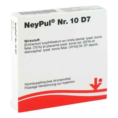 Neypul Nr.10 D 7 ampułki 5X2 ml od vitOrgan Arzneimittel GmbH PZN 06486498