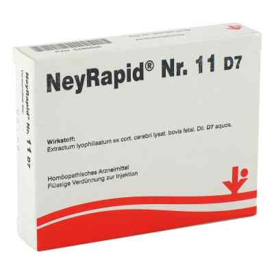 Neyrapid Nr.11 D 7 ampułki 5X2 ml od vitOrgan Arzneimittel GmbH PZN 06486506