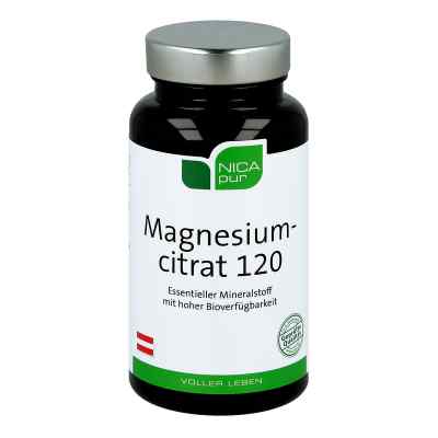 Nicapur cytrynian magnezu 120 kapsułki 60 szt. od NICApur Micronutrition GmbH PZN 00168018