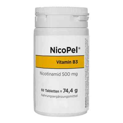 Nicopel Nicotinamid 500 mg Kapseln 60 szt. od Derma Enzinger GmbH PZN 15373706