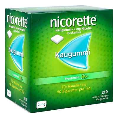 Nicorette 2 Mg Freshmint Kaugummi 210 szt. od Johnson & Johnson GmbH (OTC) PZN 17594133