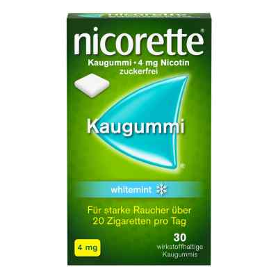 Nicorette 4 mg whitemint guma do żucia  30 szt. od Johnson & Johnson GmbH (OTC) PZN 07353629